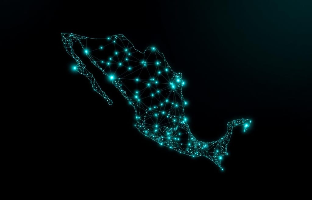 Mapa de cobertura Glovo Telecom en México